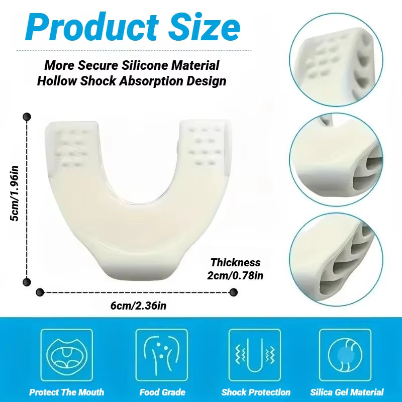 U Shape New Facial Jaw Exerciser and Neck Toning Jawline for Men Women Face Muscle Trainin Resistance Levels Double Chin Reducer
